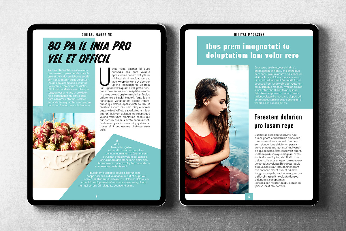 E-Magazine Layout