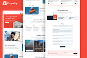 Web Design for house Property & Rent, an UI Kit Template by MokuiDesign (Thumbnail 5 of 5)