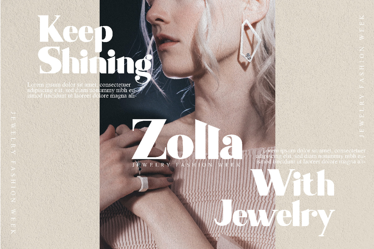 Shaqilla - modern serif, a Serif Font by ribethstudio (Photo 4 of 15)