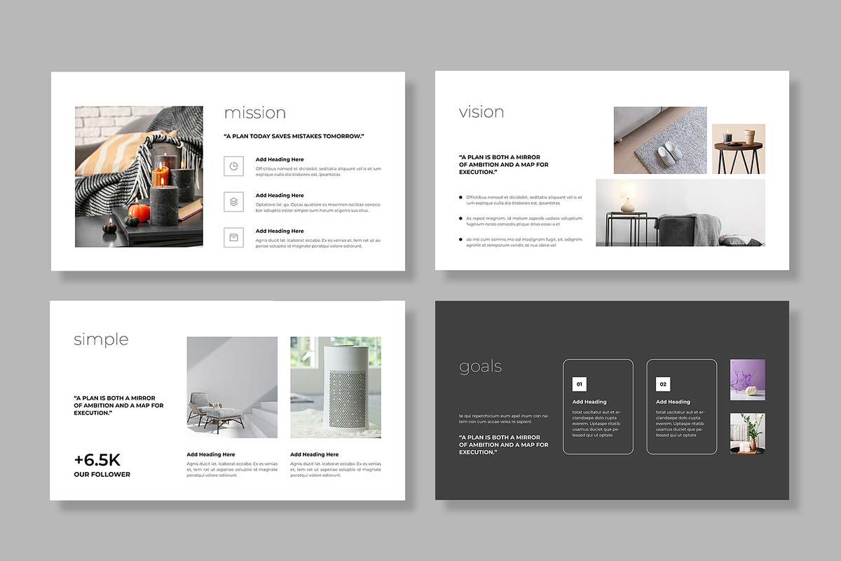 Minimal Business Plan Presentation preview 5