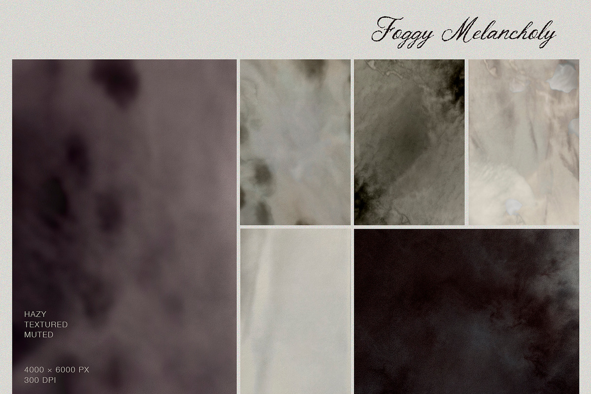 Atmospheric Textured Backgrounds, a Background Graphic by Eva Gentle (Photo 5 of 11)