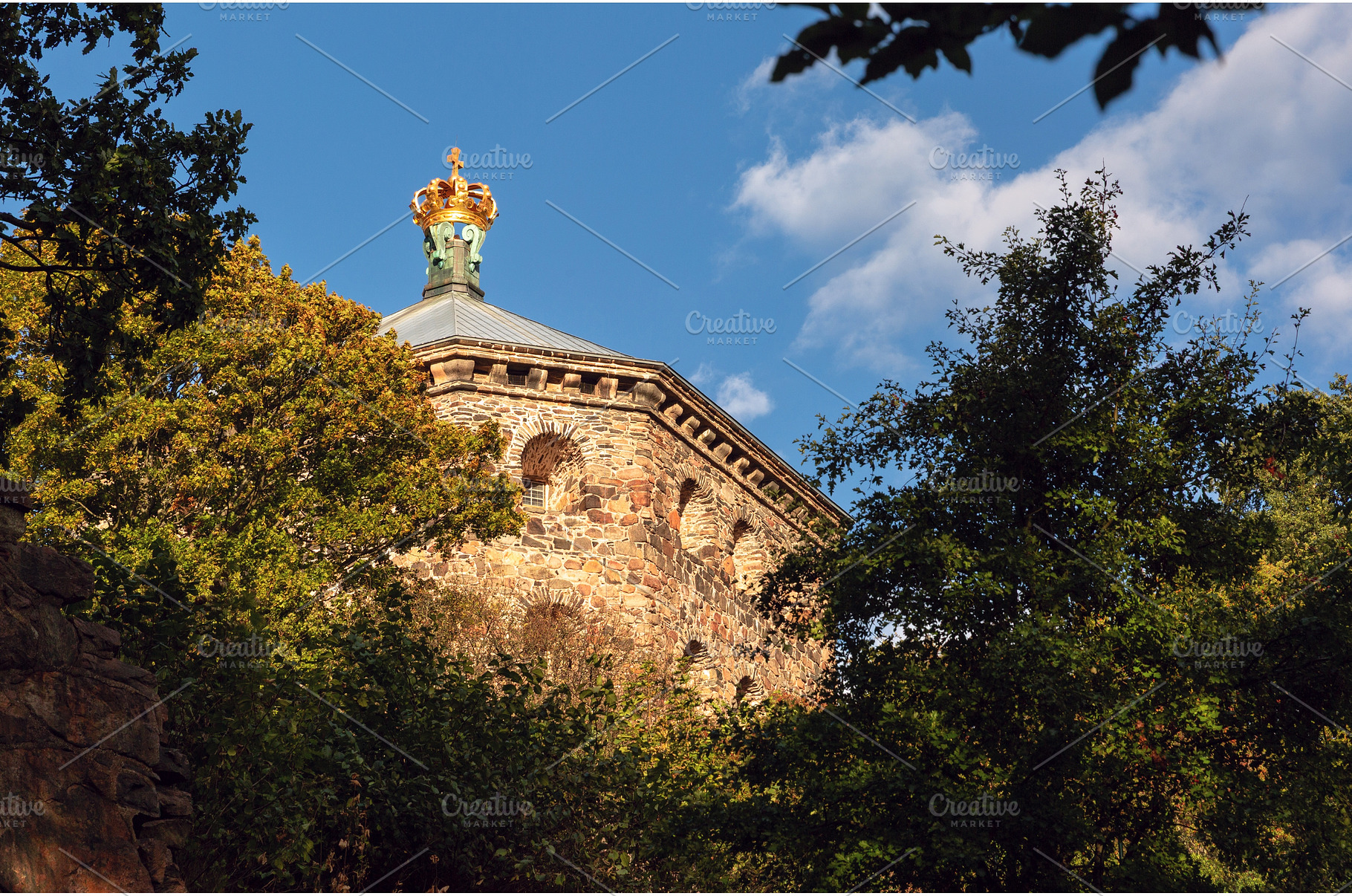 Skansen Kronan fortress tower above, an Architecture Photo by kavalenkava