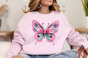 Watercolor Pink Girly Summer Clipart, a Seasonal Illustration by Canvas Craft (Thumbnail 5 of 7)