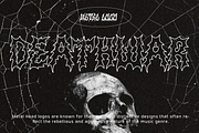 Scrowns Brutal Metalhead Font, a Blackletter Font by Ronny Studio (Thumbnail 2 of 9)
