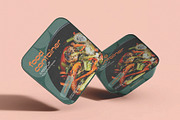 Takeaway Food Container Mockup, a Packaging Mockup by skybluecreative (Thumbnail 2 of 3)