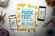 Music Flyer Set, a Flyer Template by The Good Store (Thumbnail 1 of 2)