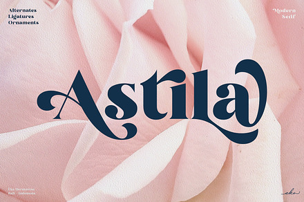 Astila - Modern & Playful Serif Font