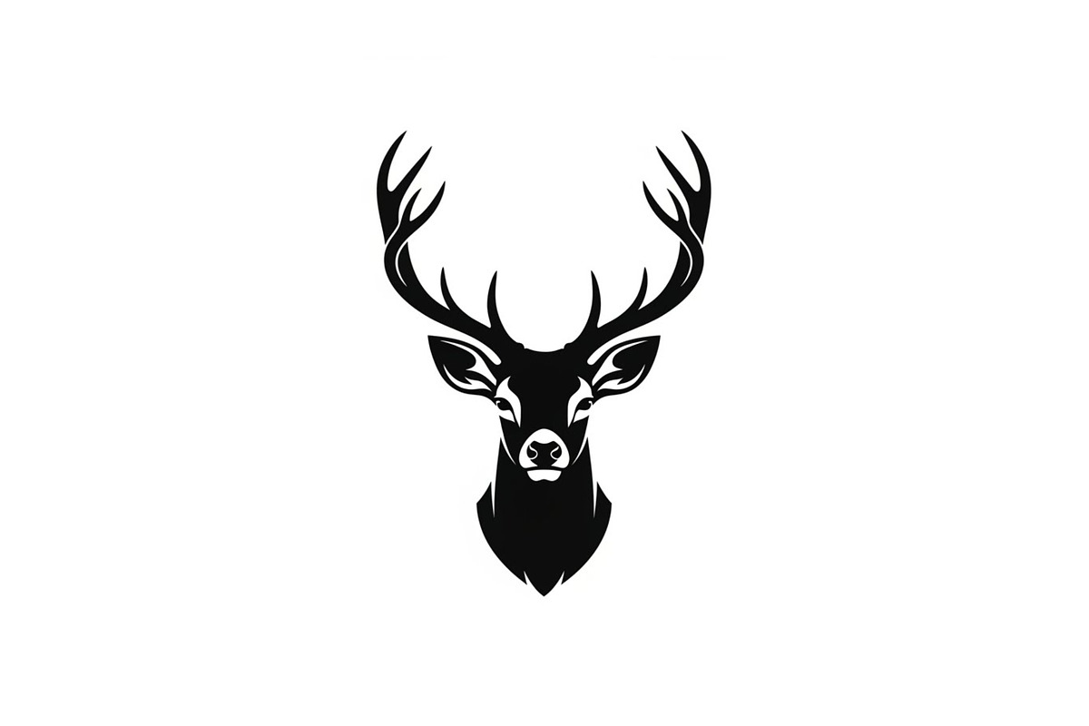 Majestic Deer & Stag Silhouette Bund, an Illustration by jahid234 (Photo 7 of 41)