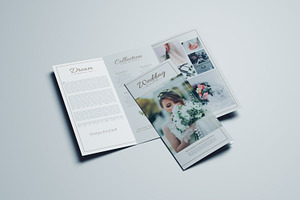 Wedding Business Trifold Brochure