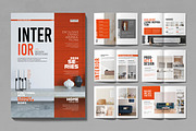 Interior Design Template Layout, a Brochure Template by MightyDesign (Thumbnail 1 of 6)