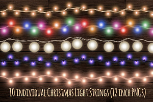 Christmas Fairy Light Strings