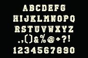 Bad Bold Grunge, a Slab Serif Font by Fourteen Letter (Thumbnail 4 of 6)