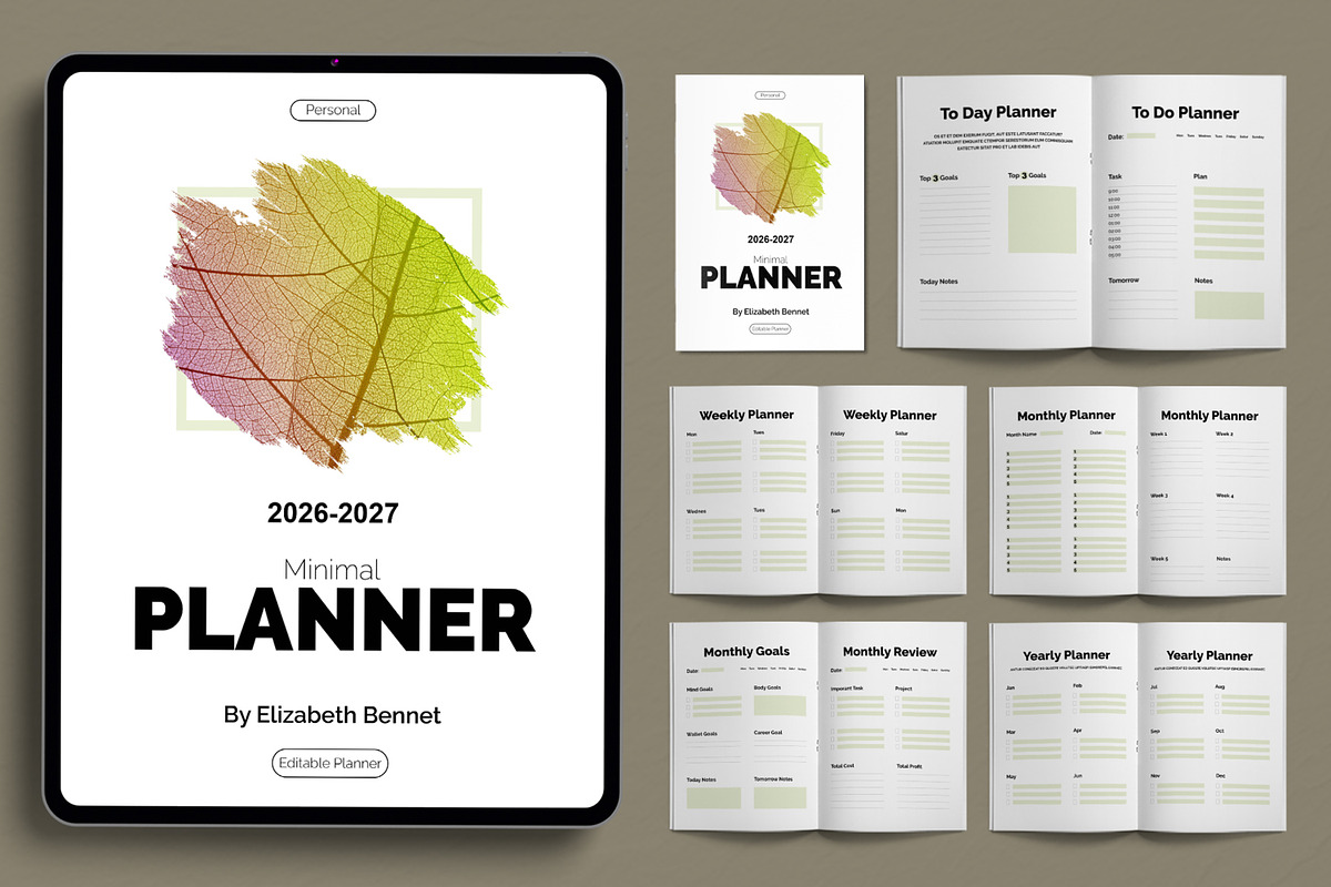 Planner 2026 Layout