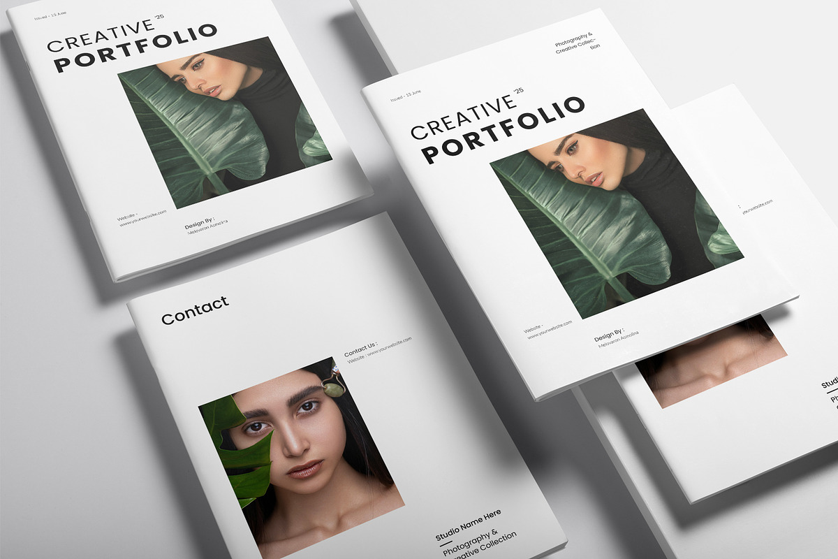 Creative Portfolio Template, a Magazine Template by DesignCrest (Photo 11 of 14)