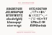 Smooth Gracier, a Serif Font by Nathatype (Thumbnail 8 of 10)