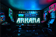Arkana - Esports Gaming Font, a Serif Font by PROF STUDIO (Thumbnail 1 of 3)