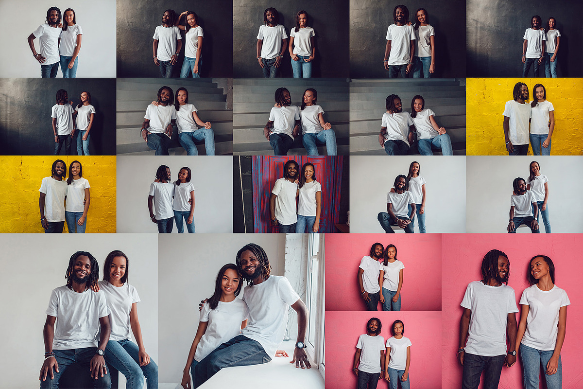 T-Shirt Mock-Up 2018 #1, a Shirt Mockup by Freeman Studio (Photo 3 of 28)