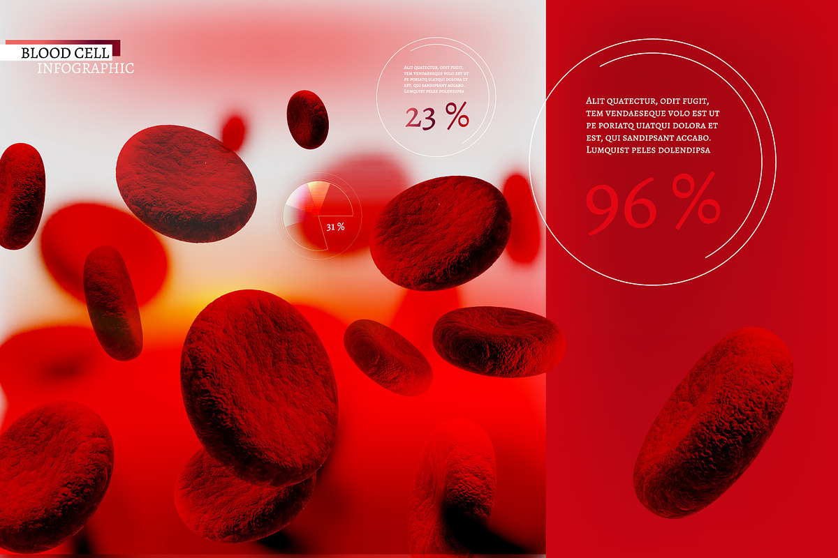 Blood Cells Graphic Set, a Healthcare Illustration by Anna's Shop