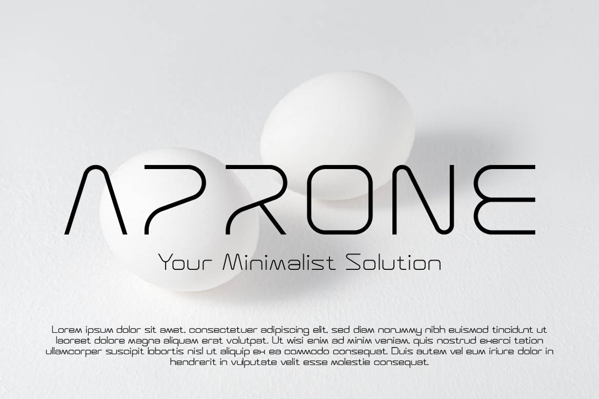 Space Void – Minimal Technology Font, a Sans Serif Font by Artiveko (Photo 6 of 8)