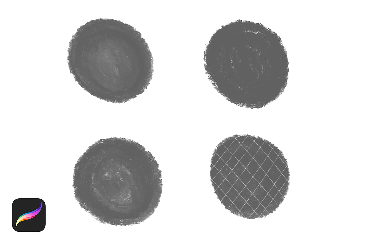 Oil Pastels for Procreate, a Brush Add-On by BrushUp (Photo 2 of 3)