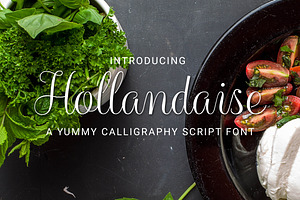 Hollandaise Script Font