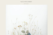 Wildflowers & Greenery Backgrounds, a Background Graphic by Anna Sokol (Thumbnail 3 of 12)