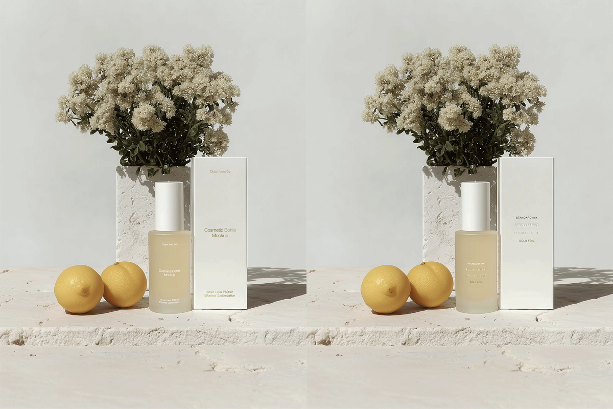 Luxury Cosmetic Mockup Bundle, a Packaging Mockup by Digital Asset Co (Photo 2 of 7)