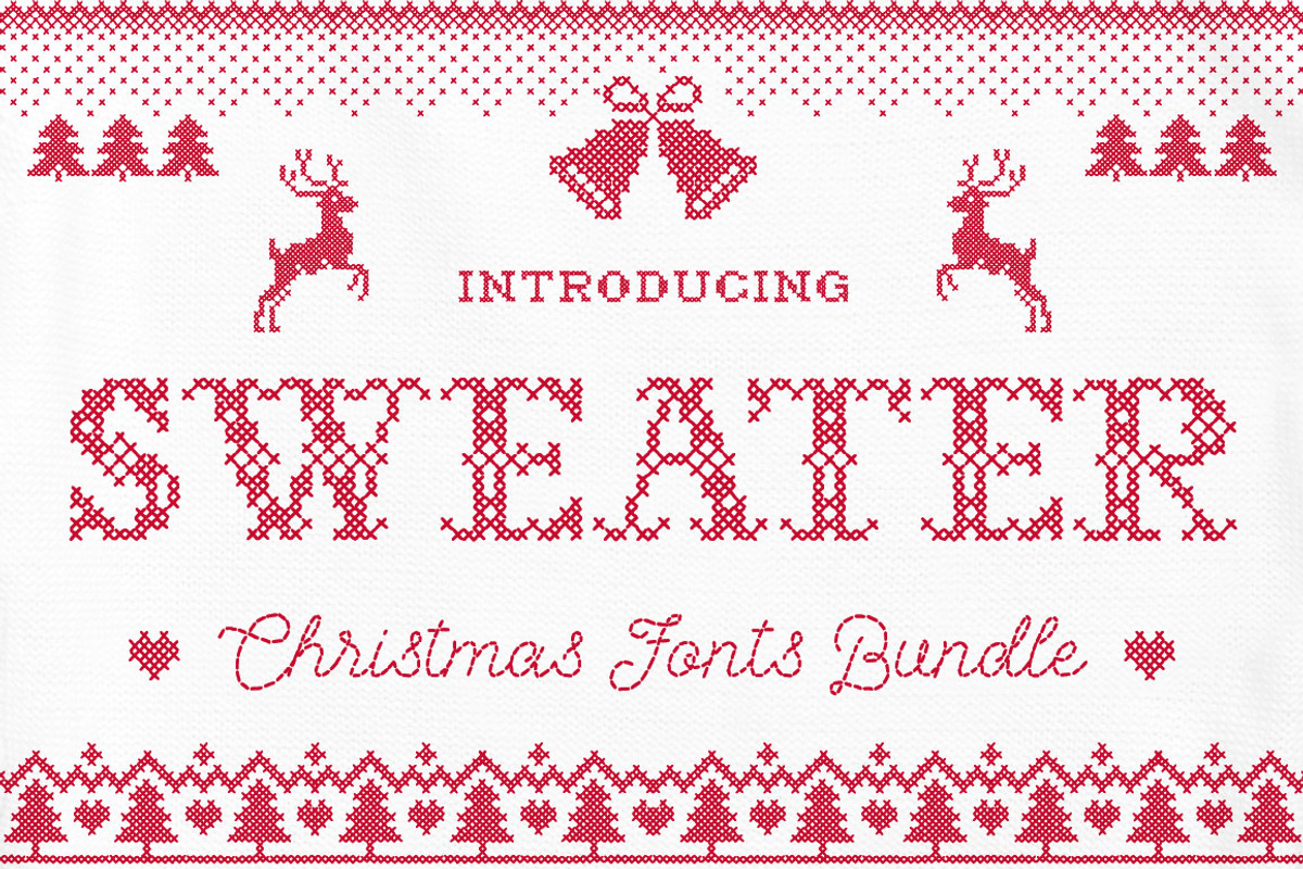 Sweater Font + BONUS