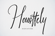 Housttely, a Handwritten Font by Majelis Font (Thumbnail 1 of 8)