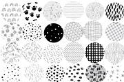 Hand Drawn Pattern Digital Brush Set, a Brush Add-On by Willow & Wheat (Thumbnail 3 of 4)