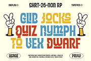 Okezone Chamoon Typeface, a Sans Serif Font by alit design (Thumbnail 8 of 20)