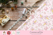 Cute Pencil Seamless Pattern JPG PNG, a Pattern Graphic by Chonnieartwork (Thumbnail 4 of 5)