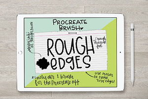 Rough Edges Brush For Procreate