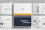 Company Overview Brochure Template, a Brochure Template by Boris Cupac (Thumbnail 1 of 7)