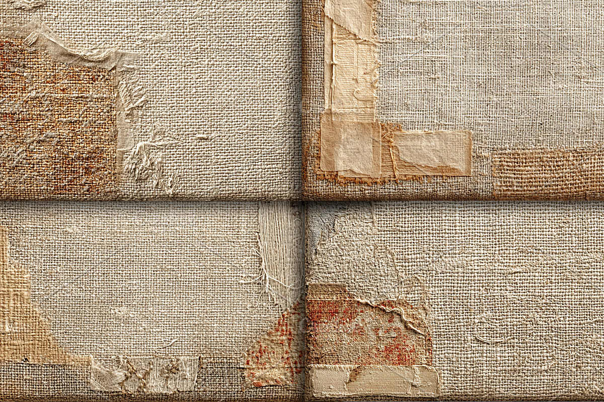 Old Burlap Linen Wabi Sabi Textures, a Texture Graphic by Area (Photo 10 of 18)