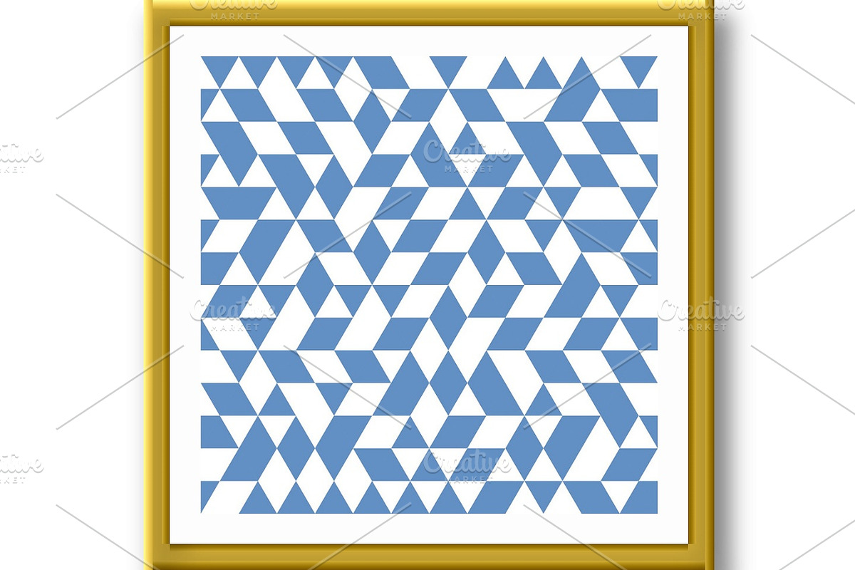Seamless Geometric Vector Background, a Decorative Illustration by FineArtStudio (Photo 3 of 3)