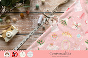 Bridal Shower Seamless Pattern, a Pattern Graphic by Chonnieartwork (Thumbnail 4 of 5)