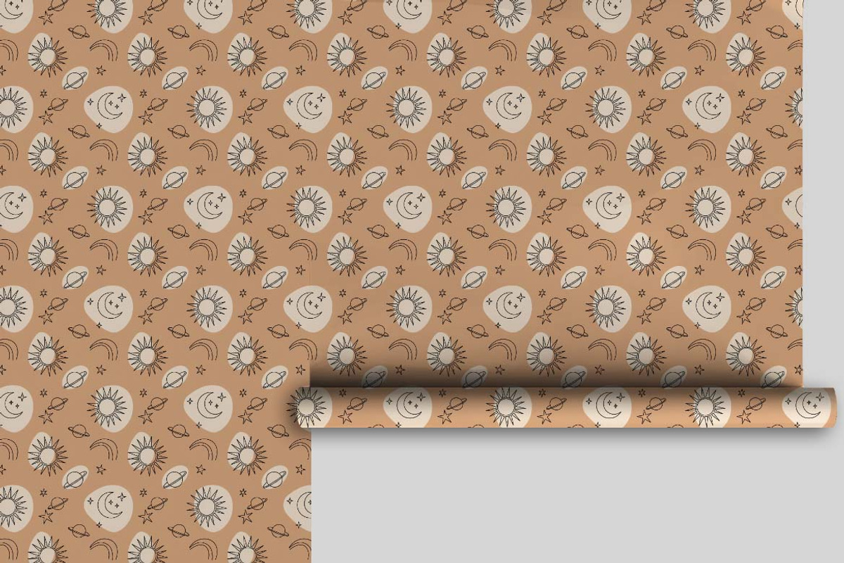 One-Line Minimalist face Patterns, a Pattern Graphic by one-touch (Photo 13 of 18)