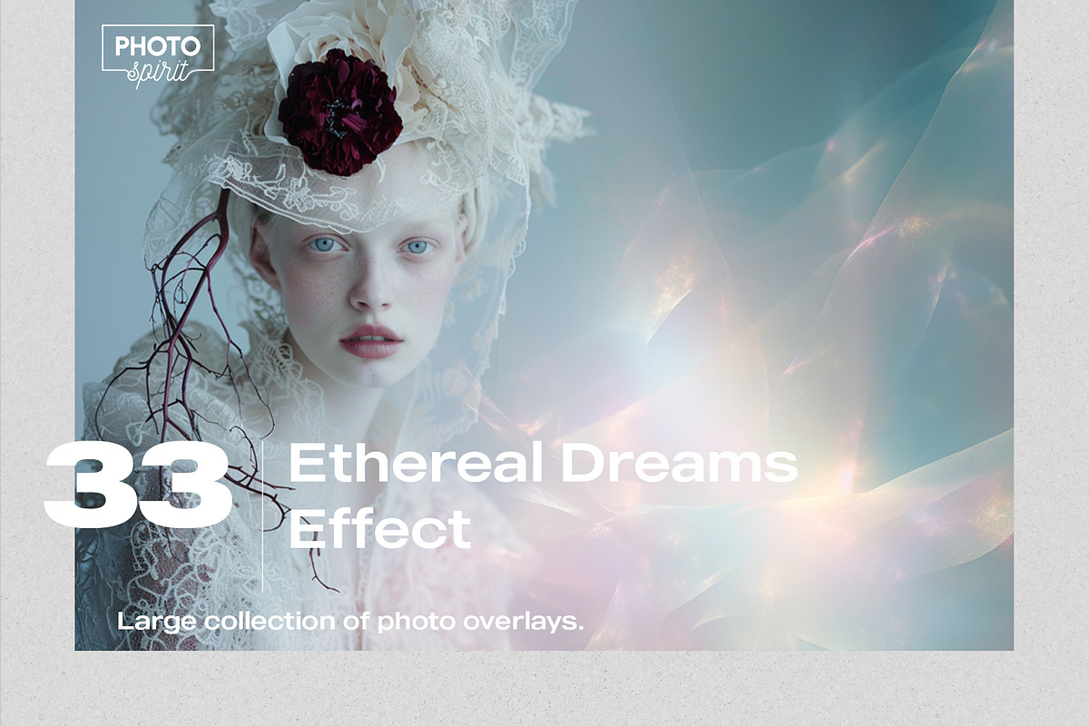 Ethereal Dreams Effect Overlays, a Brushes & More by PhotoSpirit (Photo 1 of 9)