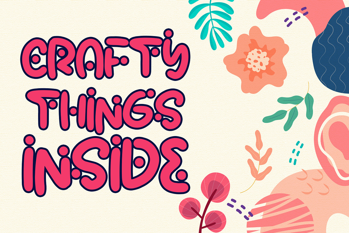 Monas - Catchy Font preview 7