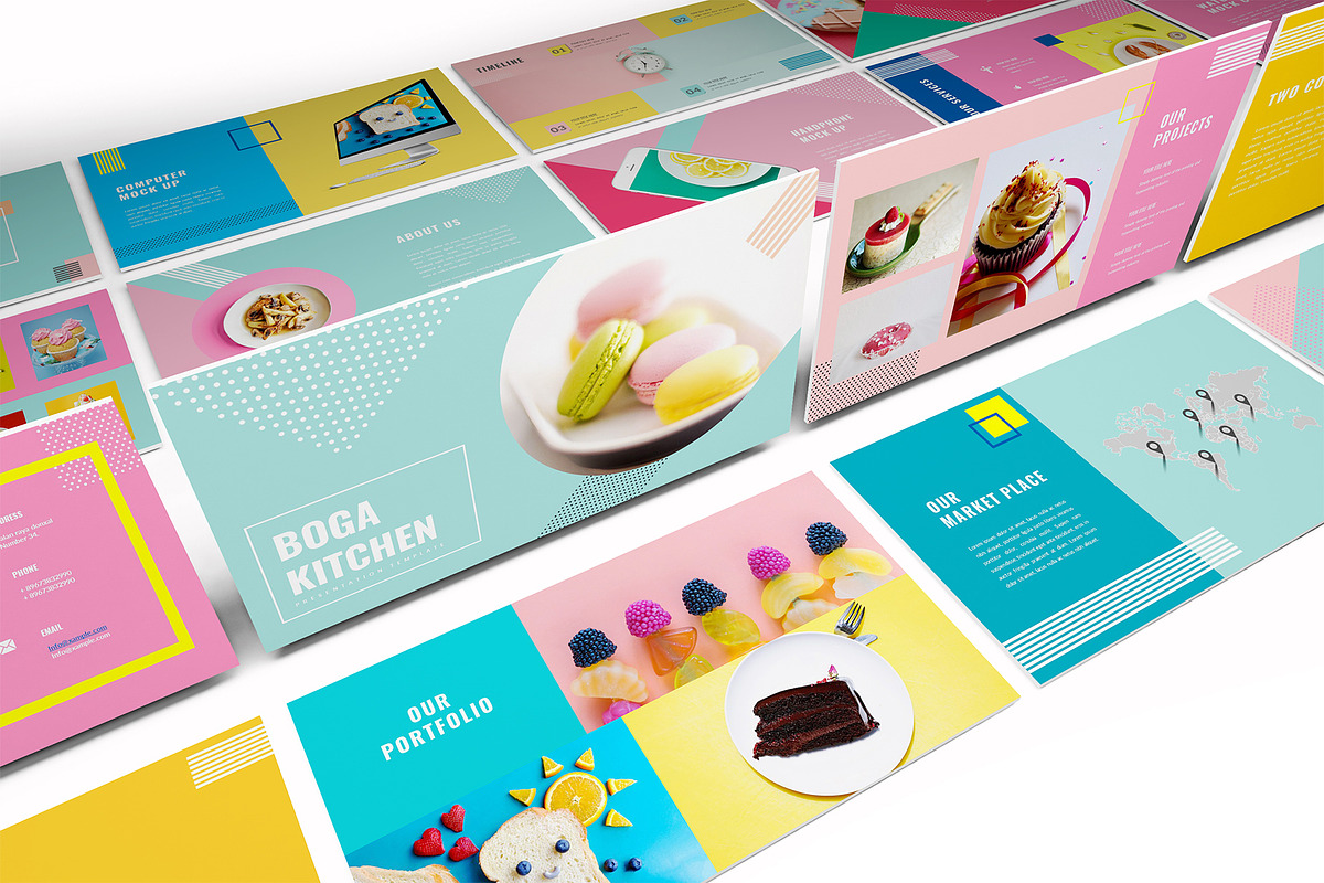 Boga Kitchen Keynote Template, a Presentation Template by Incools Stokie (Photo 4 of 9)