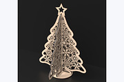 Standing Snowflake Christmas Trees, an Object Graphic by ThemeXDigital (Thumbnail 7 of 8)