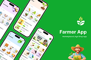 Farmer 2.0 Service & Product App, an UI Kit Template by Opus LabWorks (Thumbnail 1 of 11)