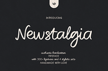 Newstalgia - Handwritten Font Script