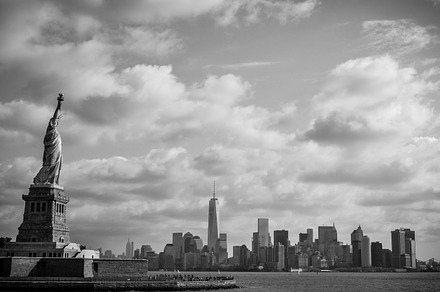 New york ciy containing new york city, united states of america, and statue