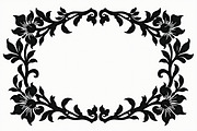 Floral Laser Cut Frame Bundle, an Illustration by Designs_River (Thumbnail 3 of 9)