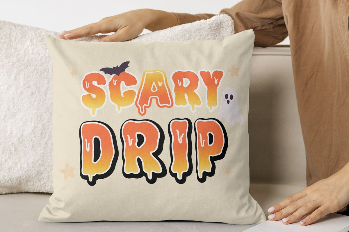 Scary Drip - Halloween Drippy Font, a Symbol Font by AnningArts (Photo 6 of 10)