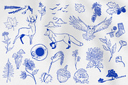 Autumn Reverie - Illustration, an Object Graphic by Deveze Art & Co (Thumbnail 4 of 8)