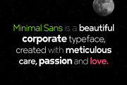 Minimal Sans - Geometric - 24 fonts, a Sans Serif Font by Peninsula Studioz (Thumbnail 2 of 12)