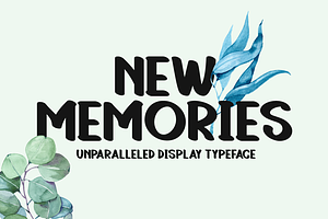 New Memories Typeface